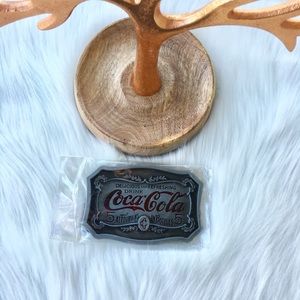 NWT Cole Cola Belt Buckle